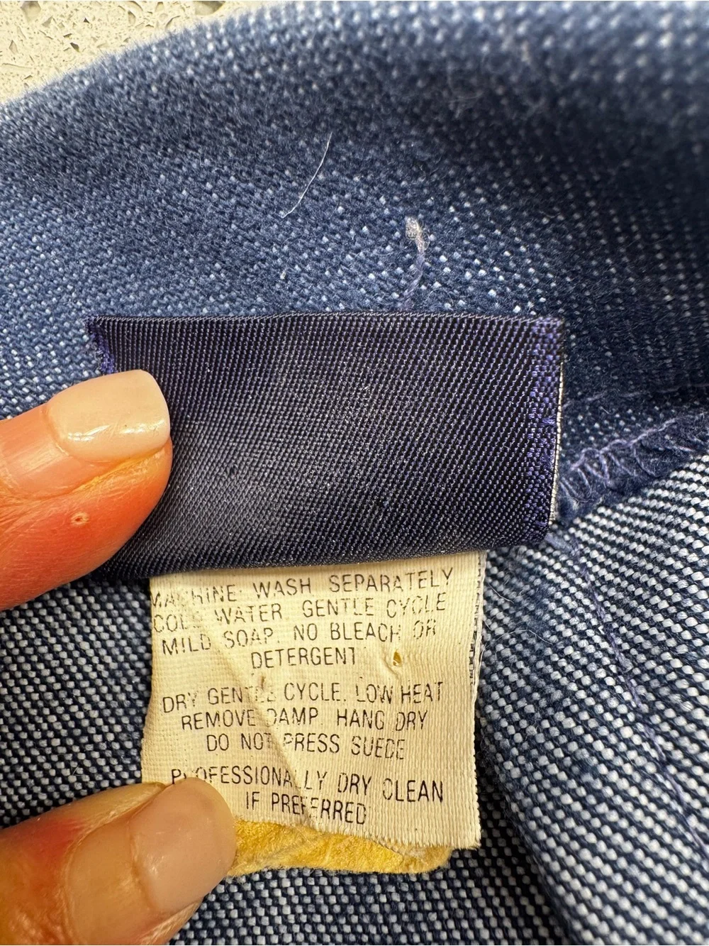 Vintage Koret City Blues Jean Classic A-Line Navy Denim Skirt